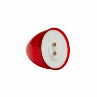 BEEHIVE 2-1/2" RED 9-DIODE CLEARANCE MARKER LIGHT