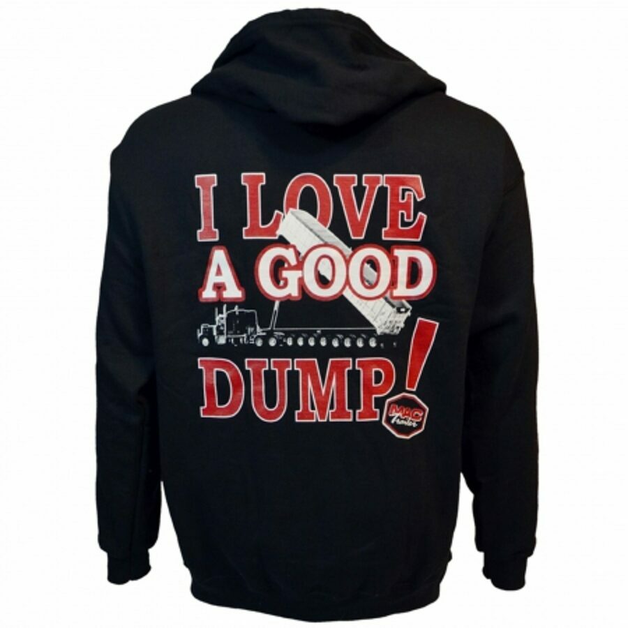 HOODIE BLACK DUMP 2X