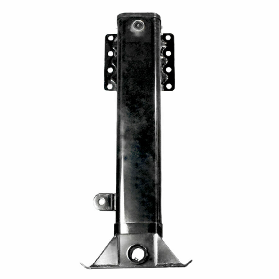 LANDING GEAR JOST 17" UL520, 8 HOLE FLANGE, BLACK POWDER COAT