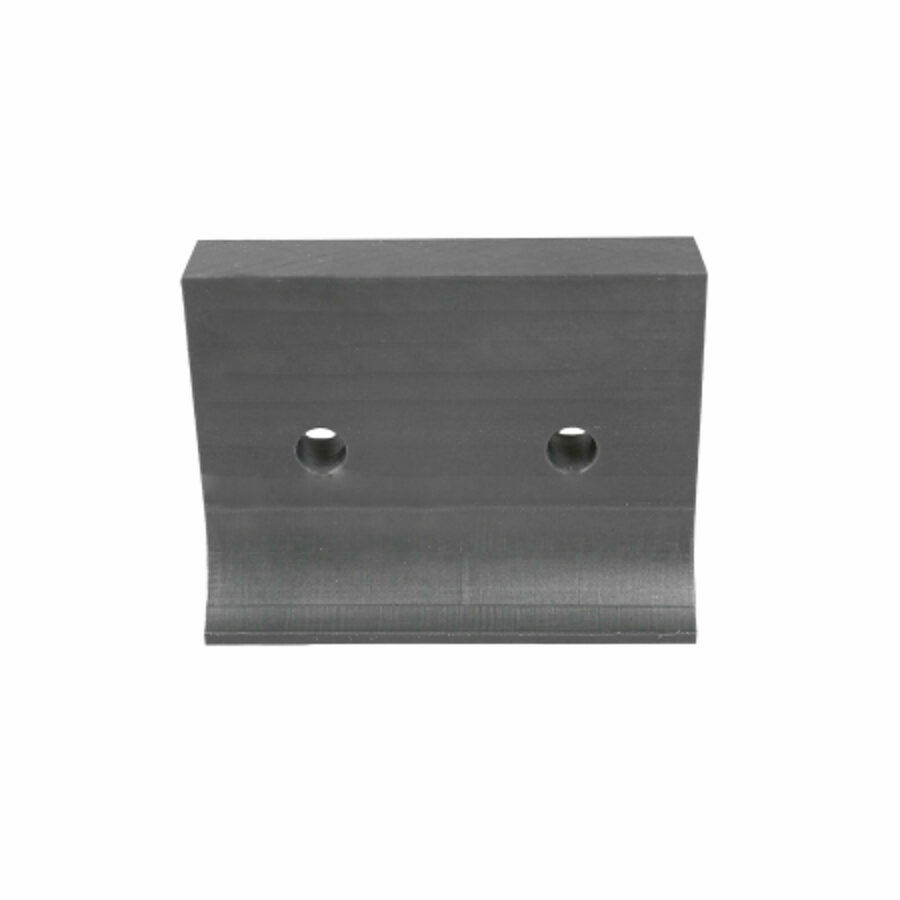 NYLATRON, GATE RISER BLOCK, MACHINED SS GATE