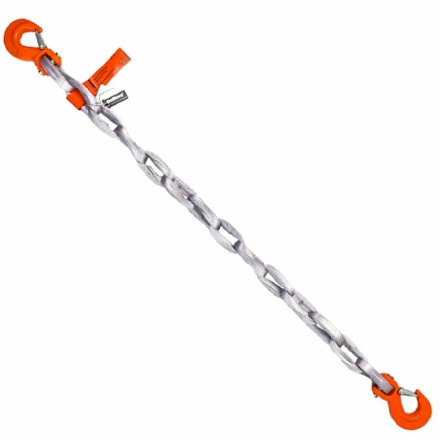CHAIN 12' DONOVA POWERLASH, TEXTILE W/SLIP HOOK/SAFE LATCH 22,000 LB. WLL