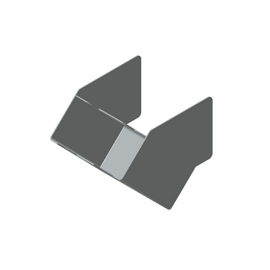 ALUMINUM SWIVEL DUAL NOZZLE HOLDER, 16.43 X 18 X 20.8