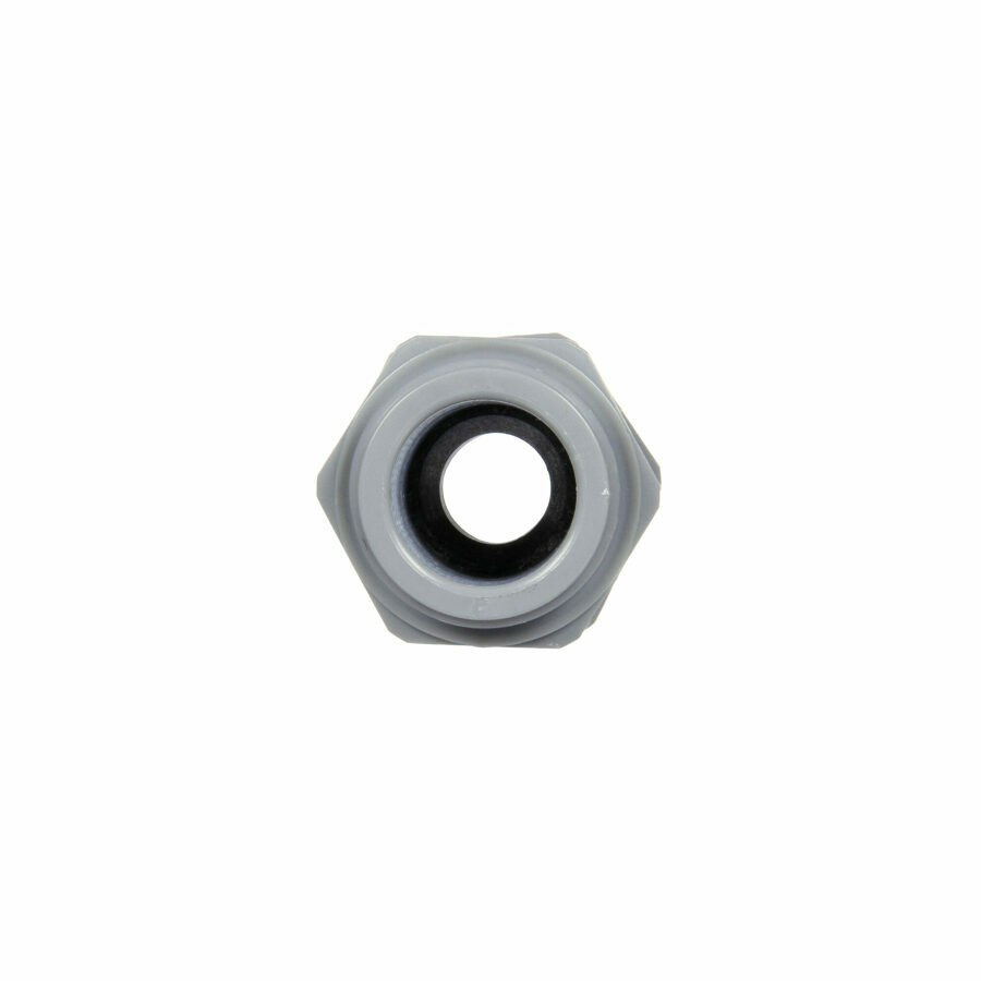 COMPRESSION FITTING, .49" GRAY PVC SUPER 50, 4 TO 5 CONDUCTOR