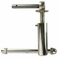 TAILGATE WINDER ASSEMBLY, BOTTOM W/ NICKEL PLATED FINISH