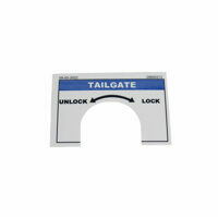 DECAL BALL VALVE "TAILGATE"