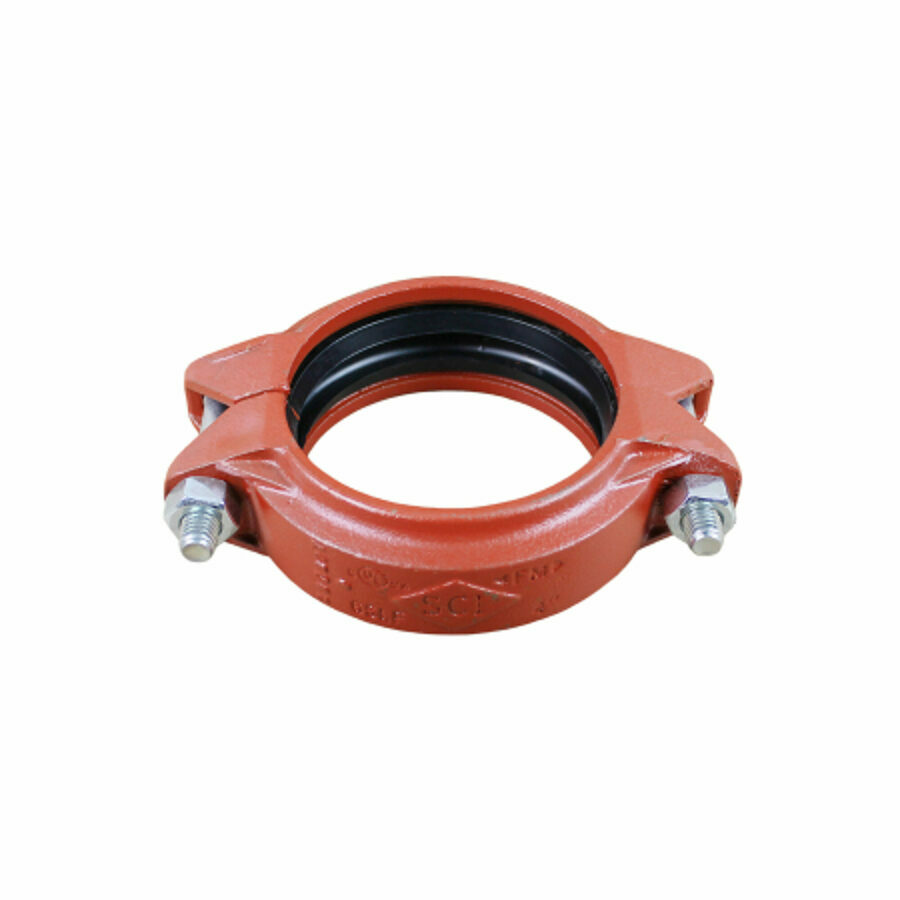 VICTAULIC CLAMP, 4" BOLT-ON