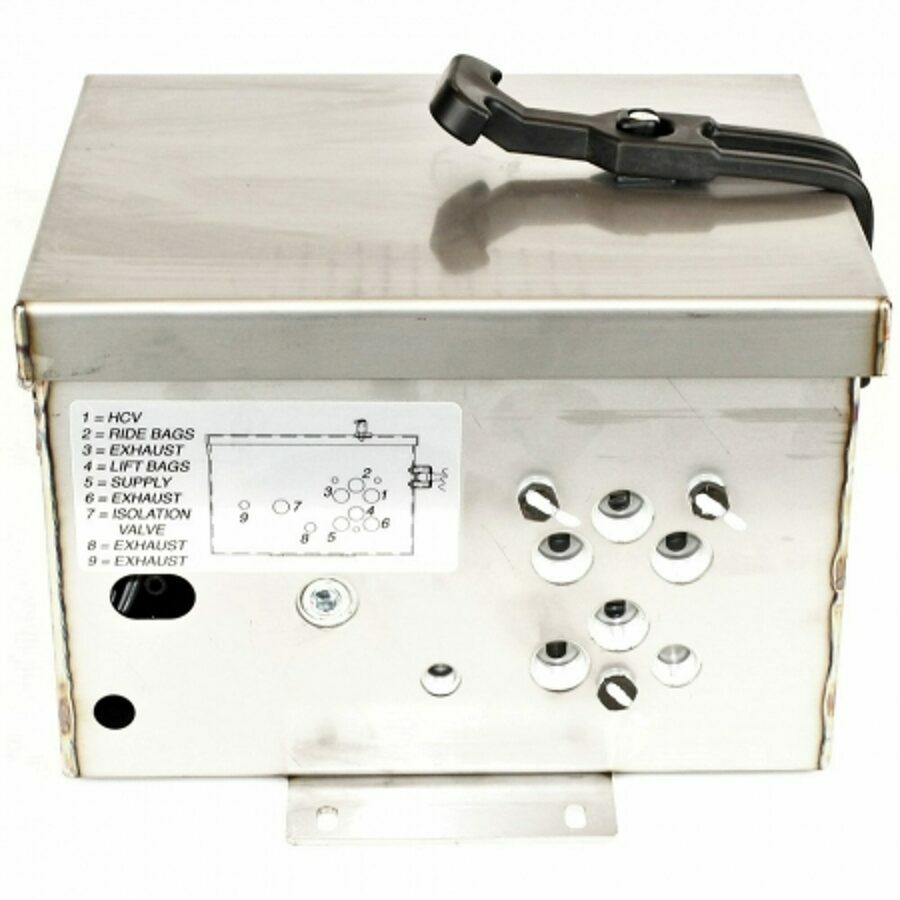 LIFT AXLE CONTROL KIT, STAINLESS STEEL ENCLOSURE, EQUALIZED NO F.W.V.