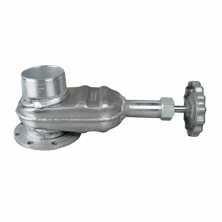 GATE VALVE 3", ALUMINUM FLANGE X NPT ASG1003