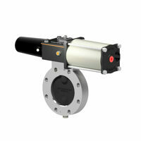 VALVE, 3" BUTTERFLY, WET-R-DRI, AIR TO SPRING, E-COATED
