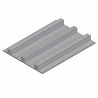 REAR PLATE FLOOR SLAT 14-1/2" LONG, 8 PER TRAILER 6061