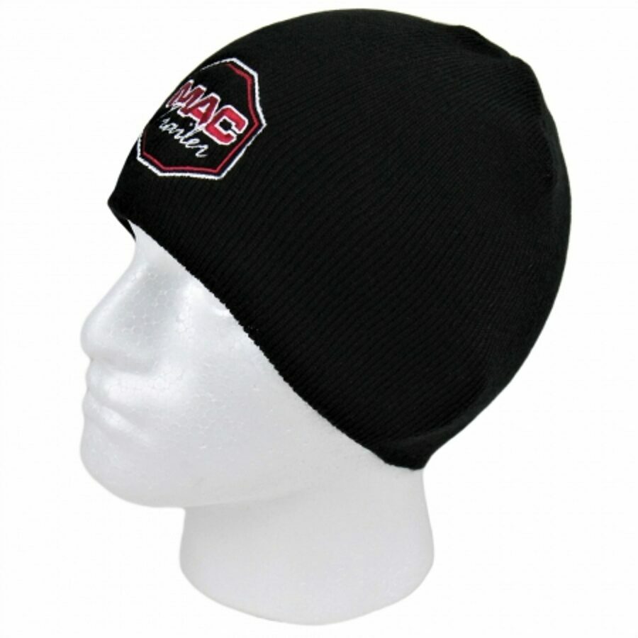 MAC TRAILER KNIT SKULL CAP, BLACK