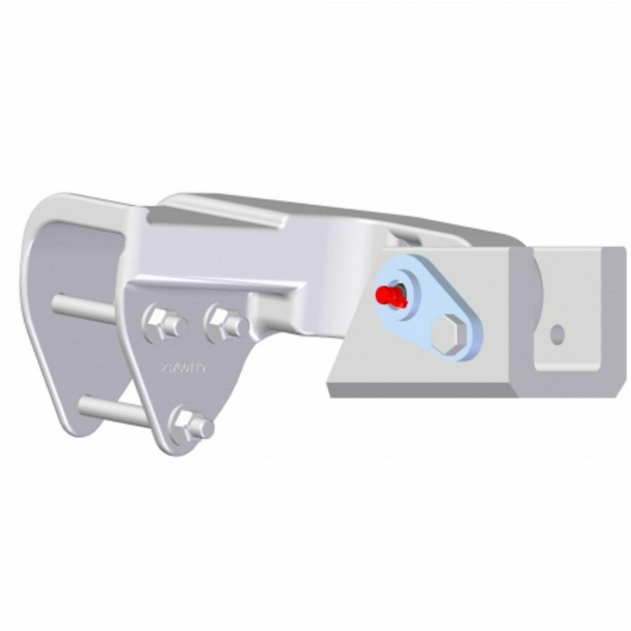 HINGE ASSEMBLY SMOOTH SIDE, OVERSLUNG DRIVER SIDE