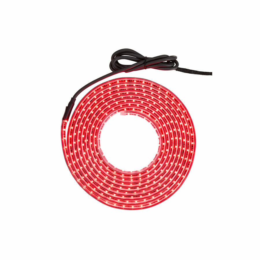 RED LED ADHESIVE STRIP LIGHT 96", WITH 54" TWIN MALE .180 BULLETS