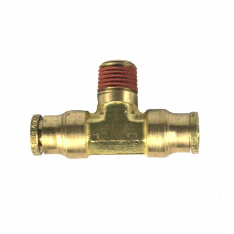 PTC BRANCH TEE BRASS, 3/8" X 1/4"