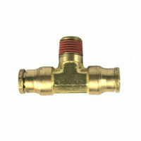 PTC BRANCH TEE BRASS, 3/8" X 1/4"