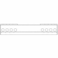 AS LIGHT BOX 14" HOUSING 10.87 X 17.93 X 96.00 4HL ALUMINUM