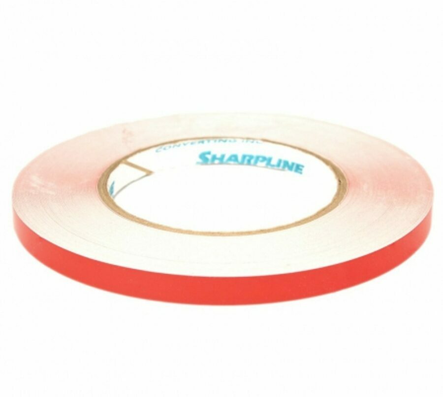 PINSTRIPE 3/8" RED V2076 150 FEET PER ROLL