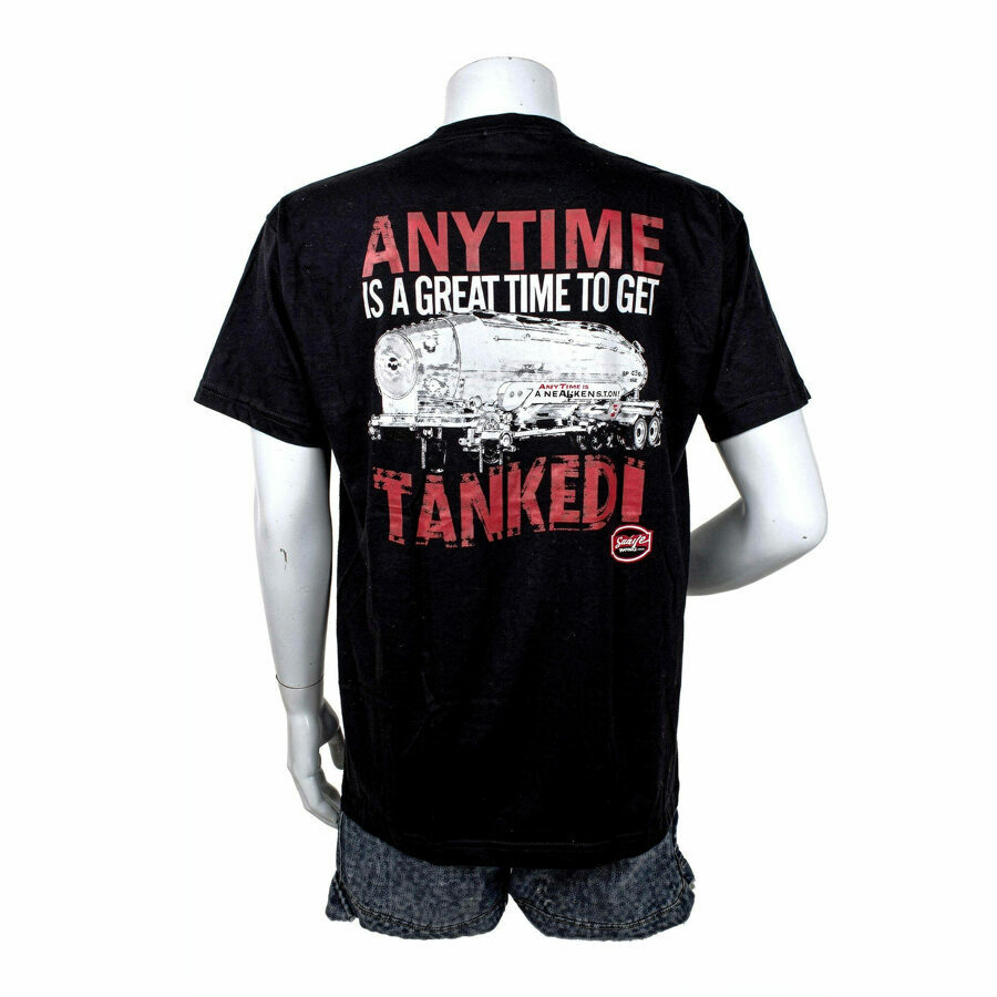 T-SHIRT TANKER BLACK 2X "CLEARANCE"