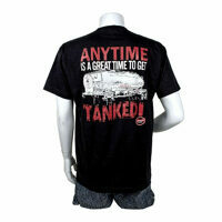 T-SHIRT TANKER BLACK 2X "CLEARANCE"