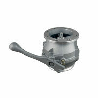 ALUMINUM BOTTOM LOAD ADAPTER, 4"