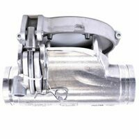 HOPPER TEE ALUMINUM 5X4 LOW PRO BTI EASY OPEN-FOOD GRADE