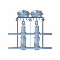 DOUBLE DOLLY LOCK ASSEMBLY