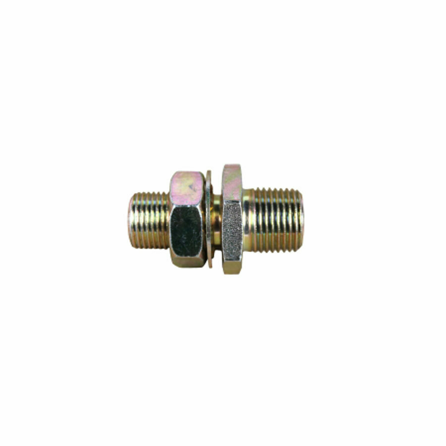 BULKHEAD 1/4" BRASS, 3/4" HOLE SIZE