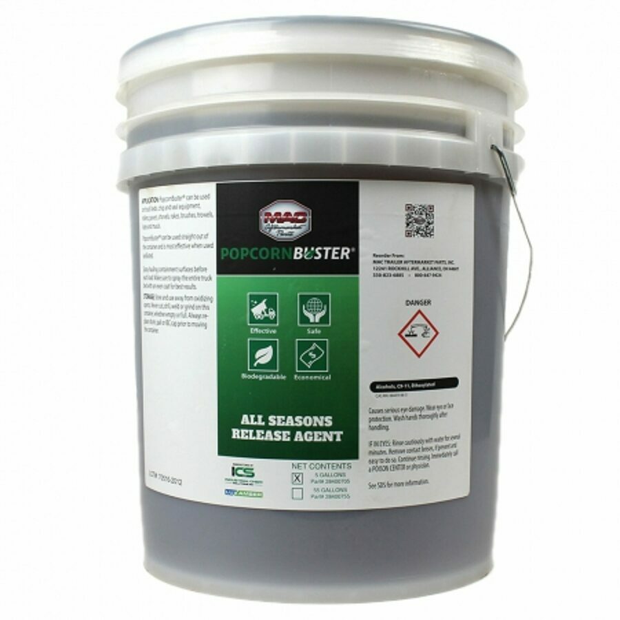 POPCORN BUSTER RELEASE, 5 GALLON