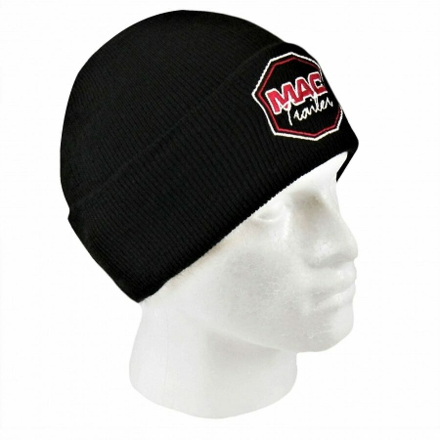 MAC TRAILER KNIT FLIP HAT, BLACK