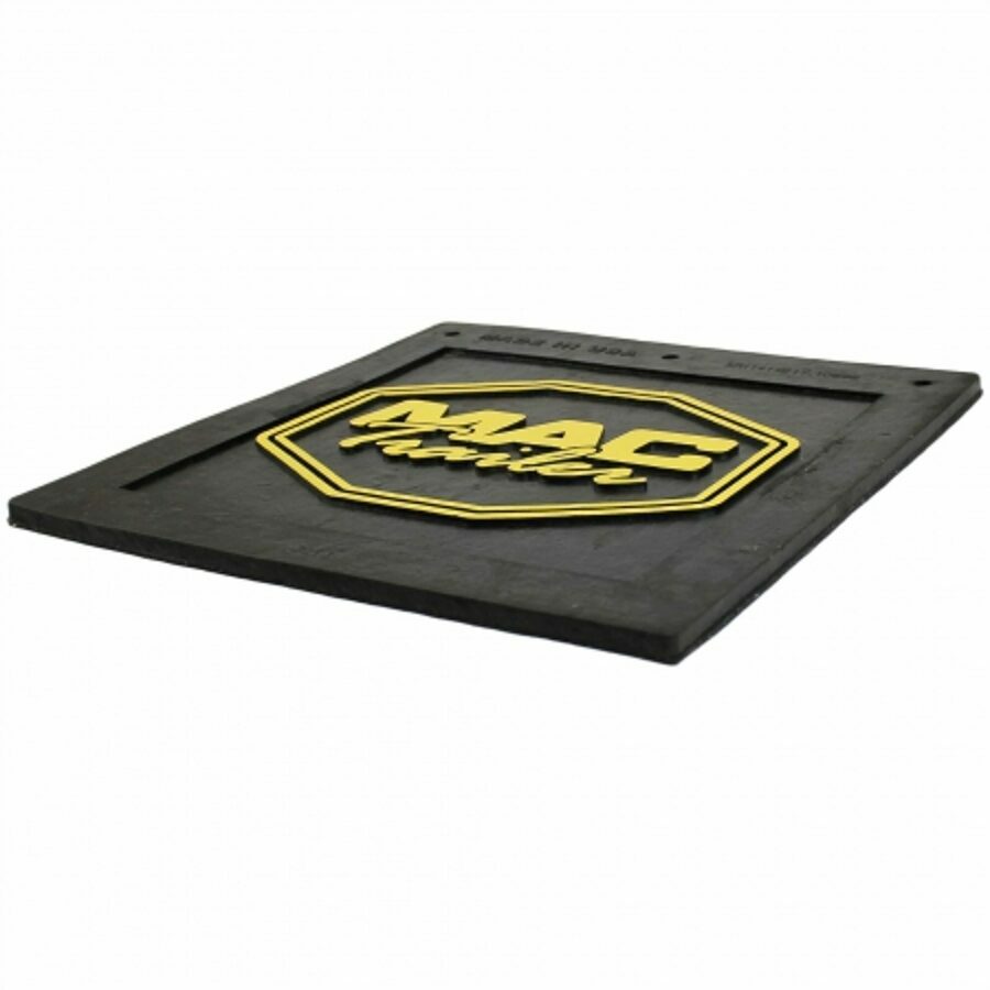 MAC TRAILER MUD FLAP, 3/8" X 14" X 14" INSPECTION RUBBER