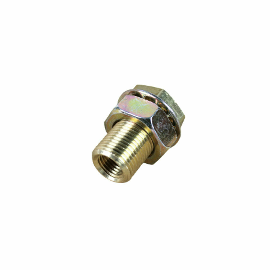 BULKHEAD CONNECTOR BHC-1/4-18 IT TO 3/4-16 OT (1-1/2" LG)