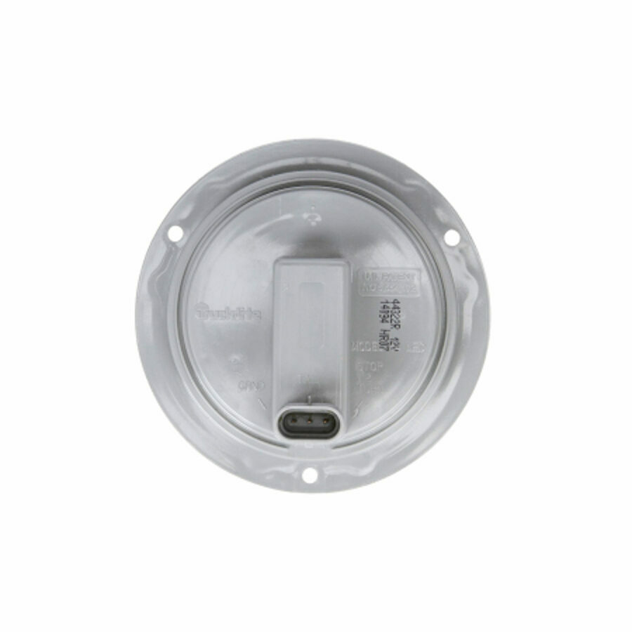 RED LED LAMP, MODEL 44, 6 DIODE, STOP/TURN/TAIL, GRAY FLANGE MOUNT