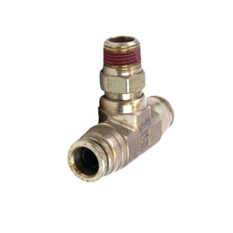 PTC BRANCH TEE BRASS, 1/2" X 3/8"