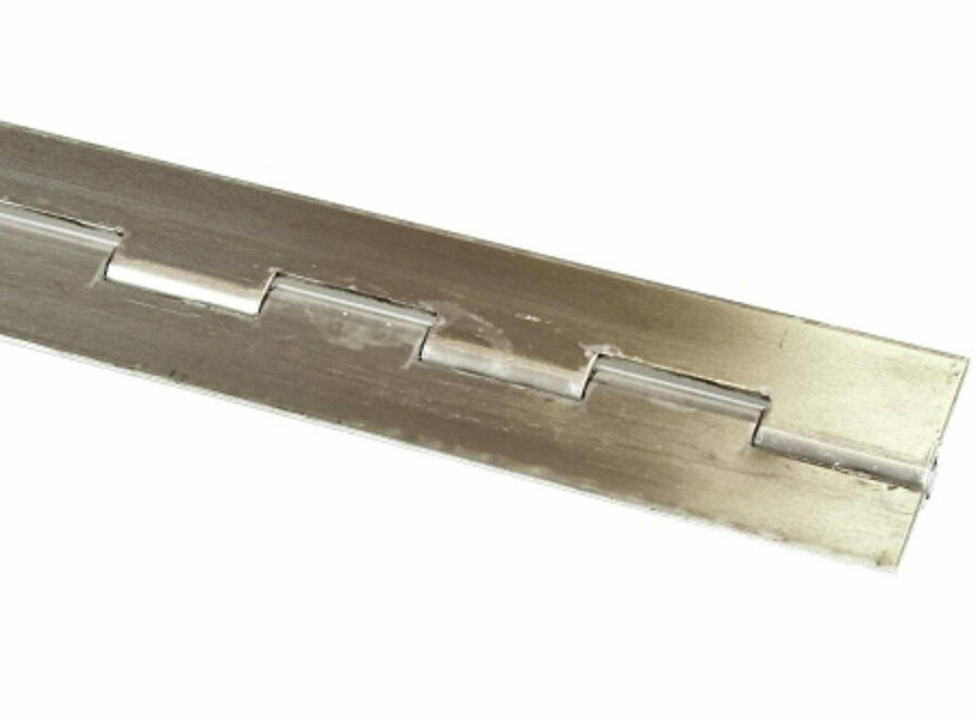 HINGE 3/8" ALUMINUM CONTINUOUS 44"