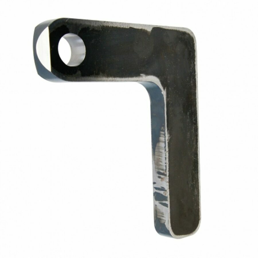 BURNOUT HINGE FOR STEEL TAILGATE, OVERSLUNG 90 DEGREE W/ BEVEL