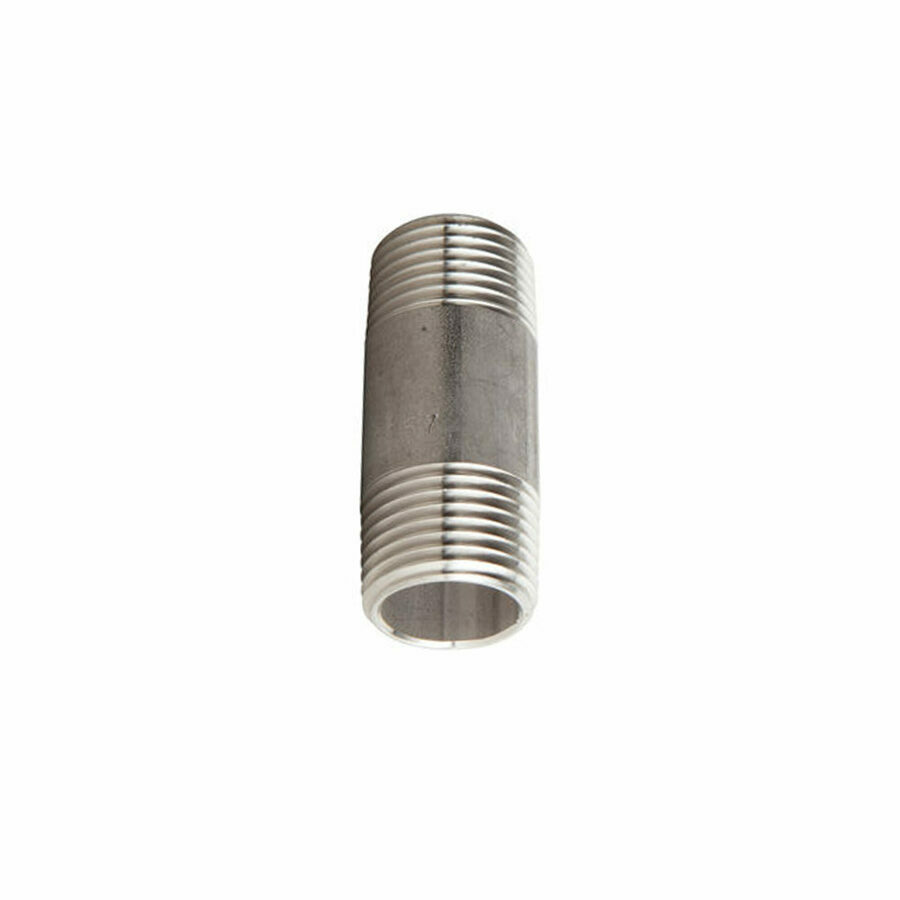NIPPLE, 3/8" CLOSE BP STEEL
