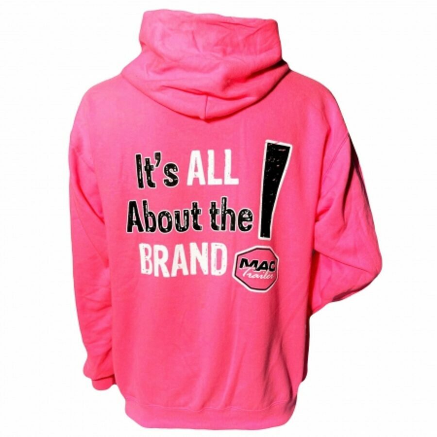 HOODIE PINK BRAND 2X