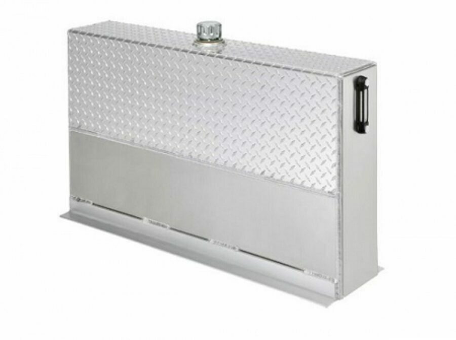 HYDRAULIC TANK, ALUMINUM 35 GALLON, UPRIGHT MOUNT 4035 W/OIL DIFFUSER, CUSTOM FOR MAC W/ SIGHT GLASS & MOUNTING KIT