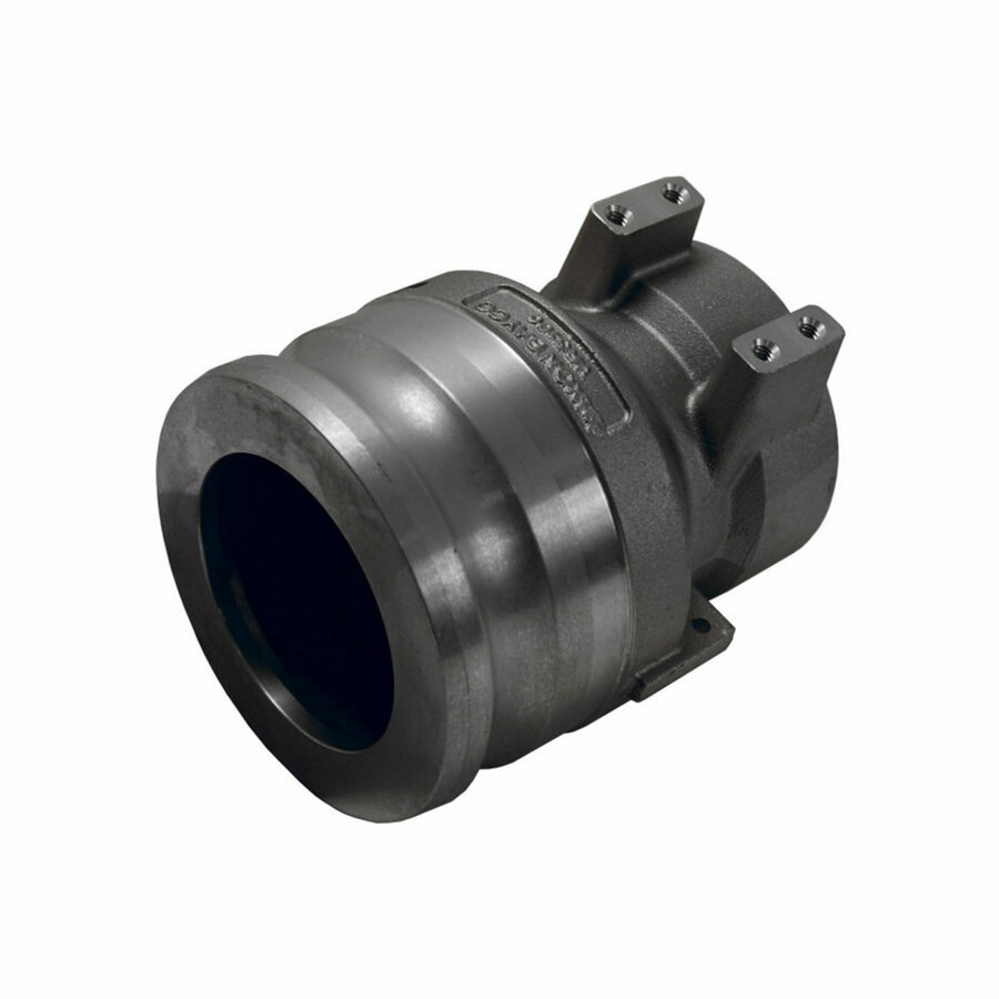VAPOR ADAPTER, 4" X 4" LOW PROFILE VAPOR RETURN, NON-POPPETED