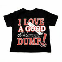T-SHIRT DUMP BLACK INFANT SIZE 12 MONTH