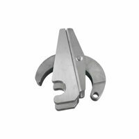 OVERSLUNG HOOK & LATCH ASSEMBLY, TWO PIECE STEEL AND ALUMINUM, SQ & STEEL DUMPS