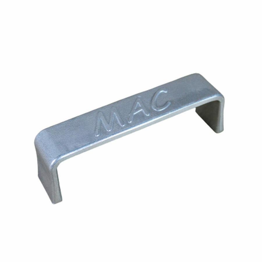 CASTING, ALUMINUM SHOVEL BRACKET W/ MAC LOGO