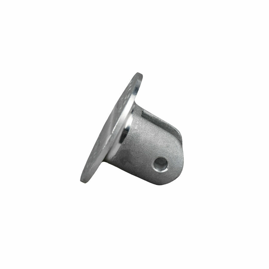 CASTING, CHAIN TIE-DOWN TOP CAP 356F BRITE FINISH LETTERS OUT