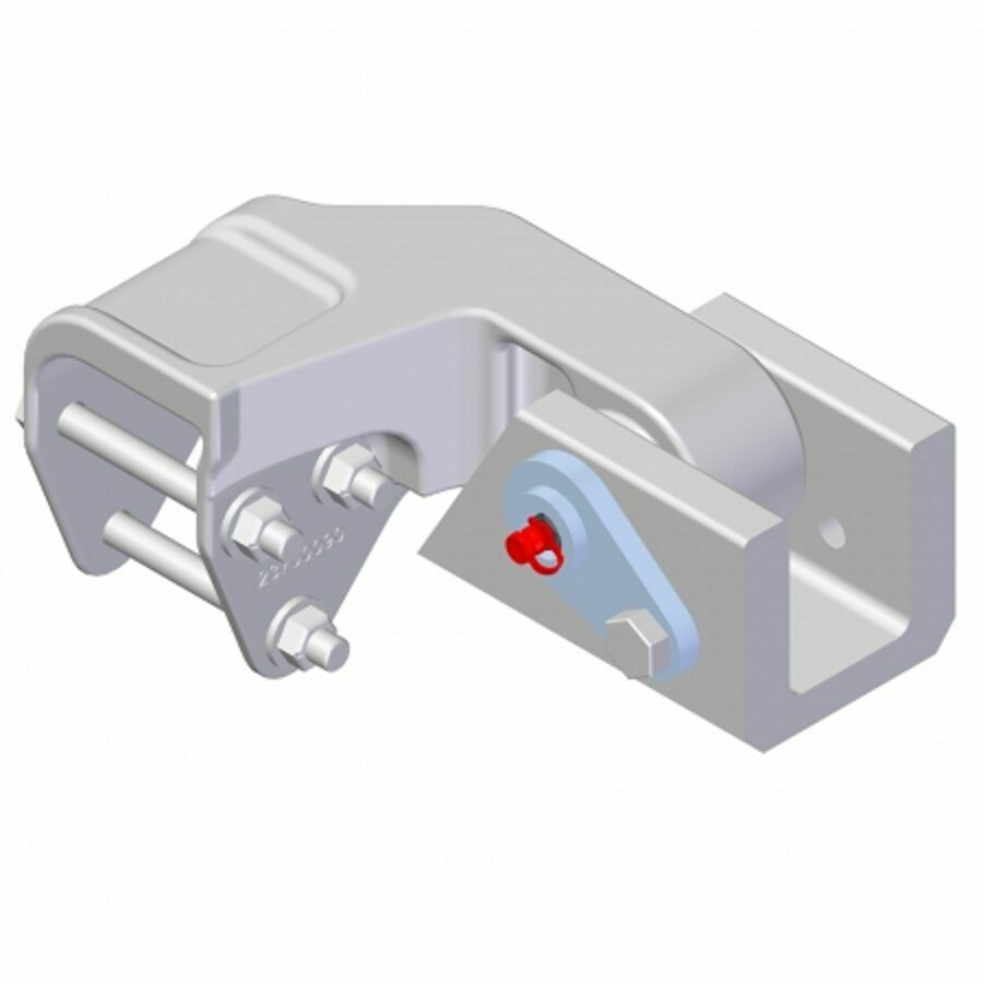 HINGE ASSEMBLY SMOOTH SIDE, OVERSLUNG DRIVER SIDE