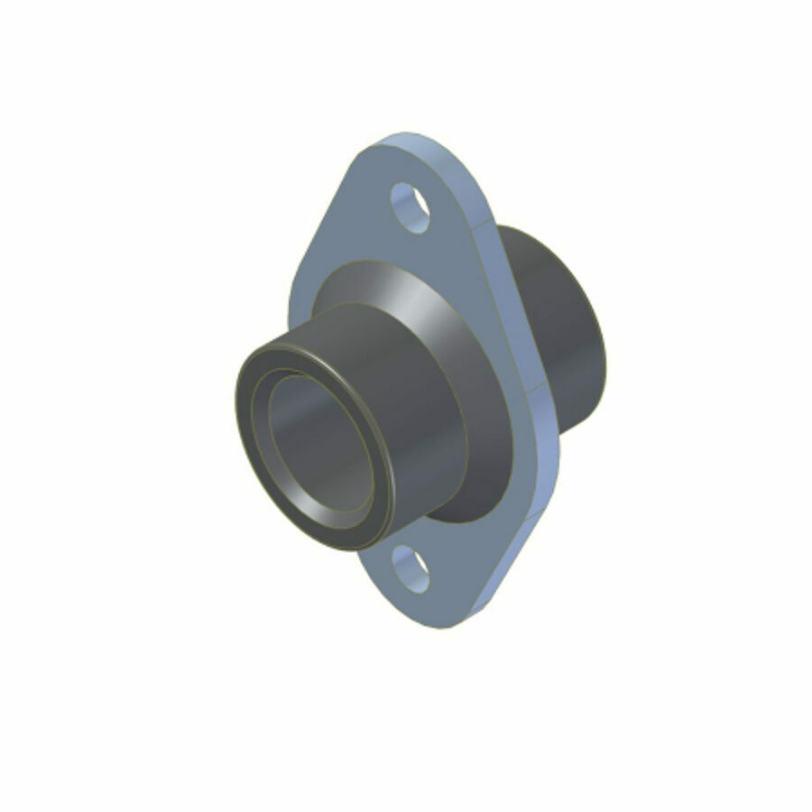 HYDRAULIC BOLT-ON COUPLER BLACK