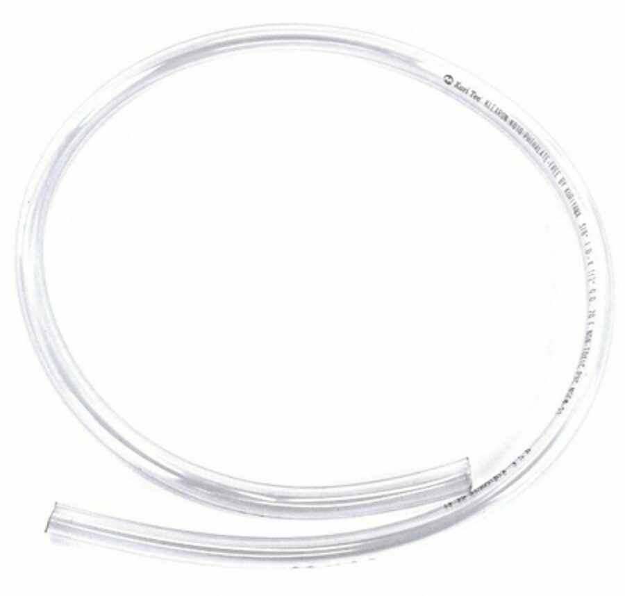 TUBING 3/8" ID X 1/2" OD, CLEAR VINYL 100' PER ROLL