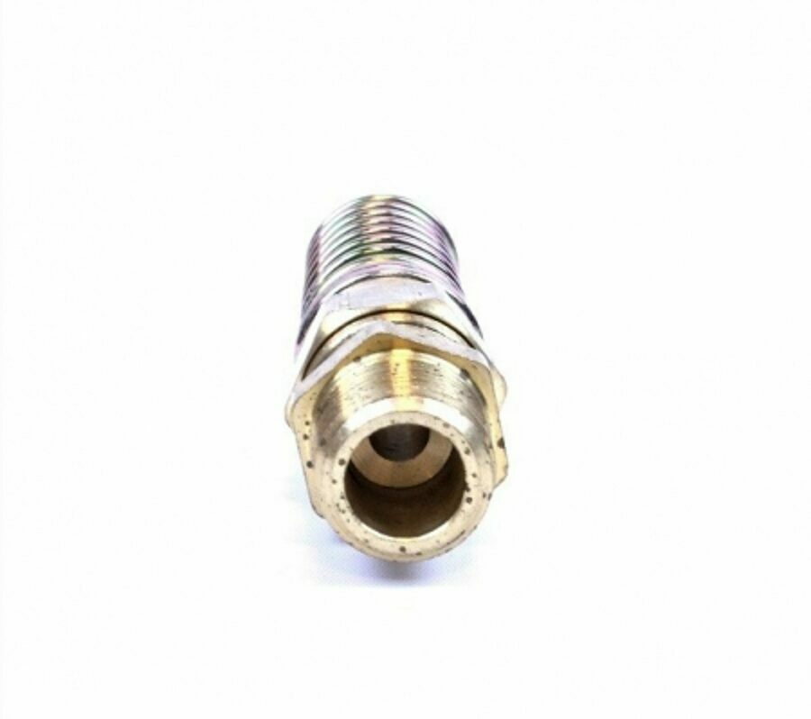 3/8" BRAKE HOSE CONNECTOR 1/2-14 THD 