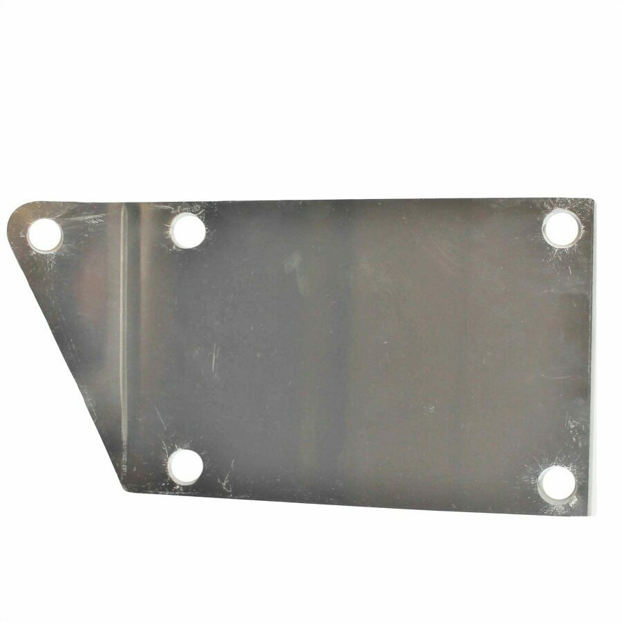 DOLLY BRACE, DRIVER SIDE, ALUMINUM 1/2 ROUND, ALUMINUM JOST DOLLY