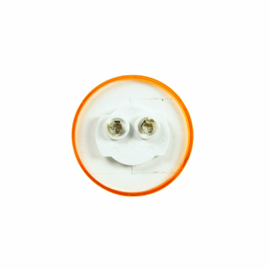 MARKER 2" LED AMBER 6 DIODE SIGNAL STAT, PL-10, 12V