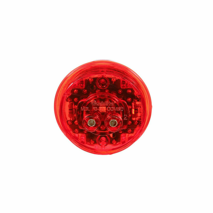 2" MARKER, MODEL 30 HIGH PROFILE LED, RED, ROUND 8 DIODE